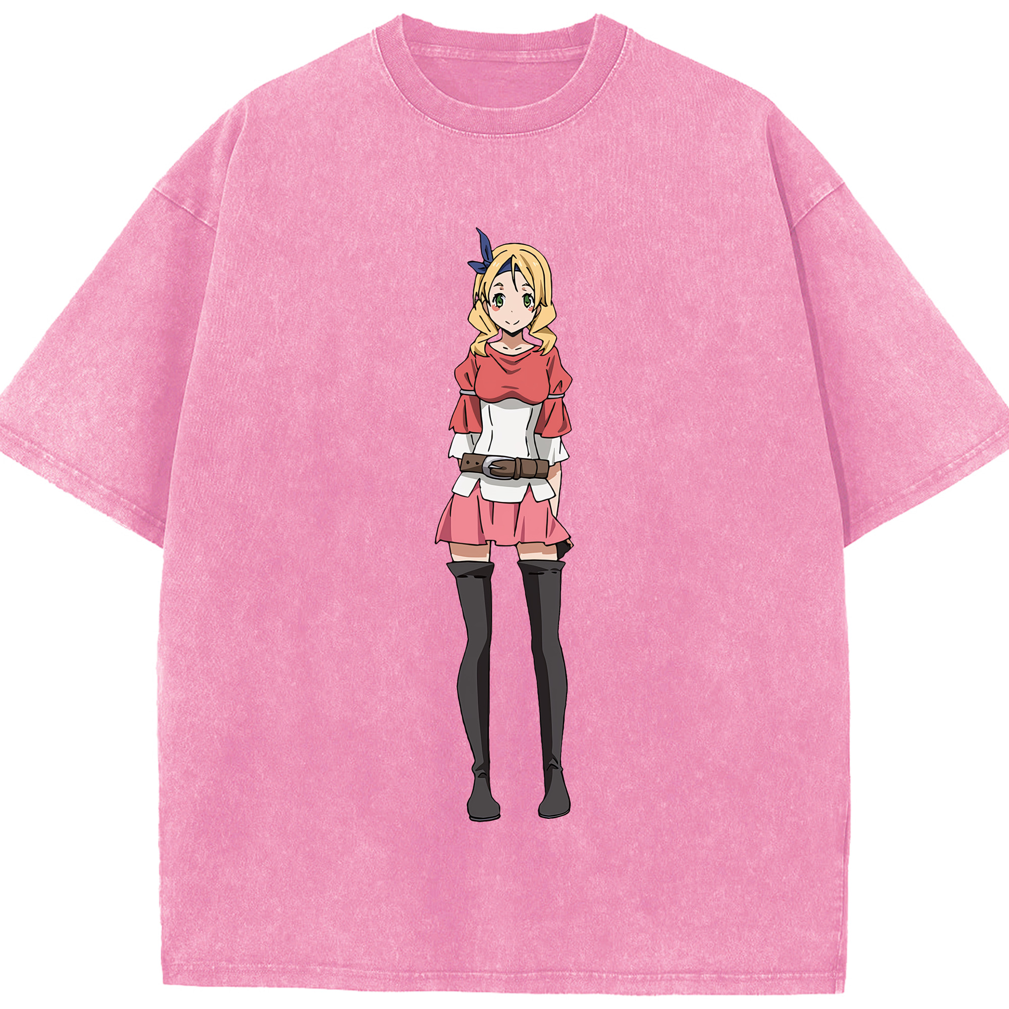 （画像用） 転スラ Regarding Reincarnated to Slime 綿100% ヴィンテージ風 半袖Tシャツ（フロントプリント）